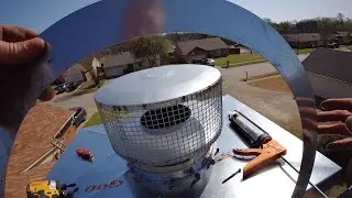 Installing a Chase Cover on a Chimney