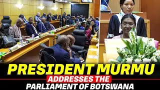 LIVE: President Droupadi Murmu addresses the Parliament of Botswana | India