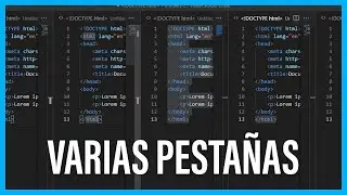 ABRIR VARIAS VENTANAS EN VISUAL STUDIO CODE 💻 - DIVIDIR EL EDITOR