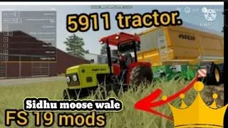 Modified HMT 5911 Tractor Test with Plows, Cultivator & Trailers!!! FS19 Indian Tractors Mods