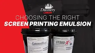 How to Choose the Right Screen Printing Emulsion | Emulsion by Discovery Lancer