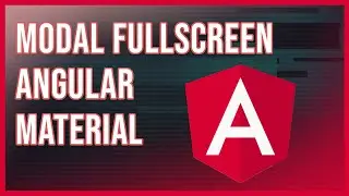 Create a Modal Fullscreen Angular Material MatDialog on Mobile - Frontend Tricks