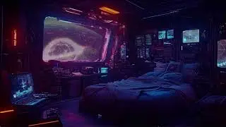 Weightless Sleep Experience | Zero Gravity Room with Deep Space Ambience & Sci-Fi White Noise