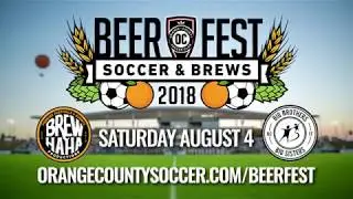 Orange County SC Soccer & Brews Beerfest