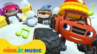 Blaze and the Monster Machines Snow Songs! ❄️🚗 | Nick Jr. Music