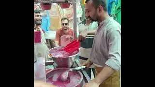 Roadside Falsa Juice Making | Amazing Summer Street Drink Phalsa Sharbat | Karachi Food Street