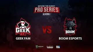 Geek Fam vs BOOM Esports, BTS Pro Series Season 2: SEA, bo5, game 3 [Lex & 4ce]