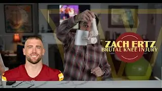 Zach Ertz BRUTAL Knee Injury