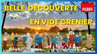 #136 - VIDE GRENIER LIVE - Une belle découverte Tintin, jeux vidéo, Vinyles, BD 🤩