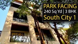 3 BHK Builder Floor in Gurgon | South City 1 || PARK FACING | 240 Sq Yds