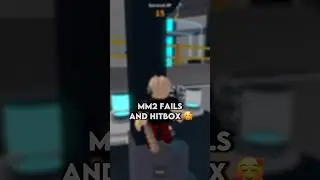 Murder mystery 2 FAILS 😂 #roblox#shorts#murdermystery2#funny