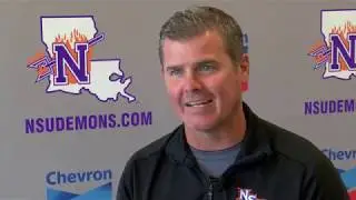 Demon football coach Brad Laird