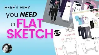 4 Reasons Fashion Flat Sketches Are ESSENTIAL for Designers