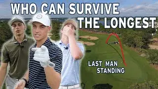 First one to leave the course... gets ELIMINATED!