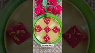 Beetroot Barfi I Healthy Barfi Recipe I Navratri Vrat Special  I Beetroot  Recipe  #shorts #viral