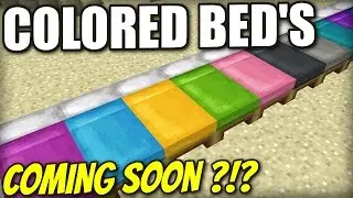 Minecraft PS4 - COLORED BEDS - COMING SOON ?!? Xbox / PS3 / Wii U