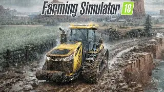 Fs 18 Sowing Wheat - Grass Cutting Gameplay ! Fs 18 Multiplayer| Timelapse #fs18