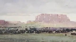 In the Plateau Country, Colorado by American artist William Henry Holmes | 4K Frame TV Art