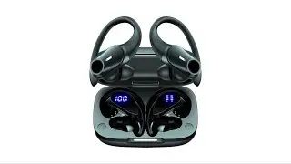 Review: GOLREX ANC Wireless Earbuds &ndash; 80H Battery, LED Case & Over-Ear Fit for Sports