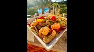 A Delicious Spicy Prawn Linguine. No Italians Were Harmed or Hurt in Making this Video or Recipe. 🇮🇹
