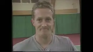 Jonas Bj&ouml;rkman imiterar tennisspelare (1997)