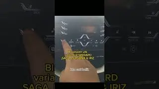 Pairing Bluetooth utk SAGA, PERSONA, IRIZ DAN EXORA STANDARD