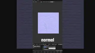 Мгновенное улучшение текстур с помощью карт нормалей #blender #blender3d #3dart