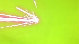 Star Wars green screen blaster fire