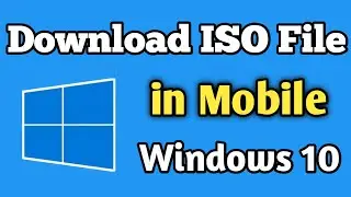How To Download Windows 10 ISO File in Mobile 📱|| Mok Tech #Shorts