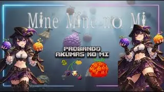 Probando nuevas Akumas no mi del y despertares Mine Mine No Mi #minecraft #mod #mineminenomi
