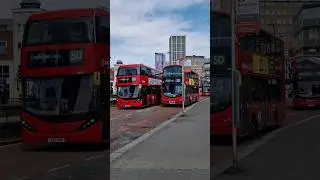 LONDON BUS 50,75,197 AT CROYDON TOWN CENTRE