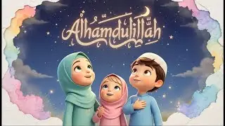 Alhamdulillah Song for Kids 🌙 Islamic Nasheed | No Music | Islamic Kids TV
