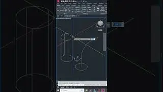 #shorts  Comando 3D Extruir en AutoCAD