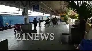 Railway Station Ramagundam Police Bom & Dog Squard Checking......................