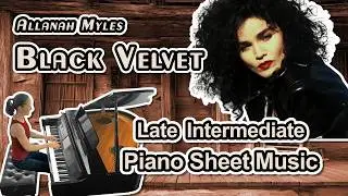 Black Velvet (Alannah Myles) - Piano Solo