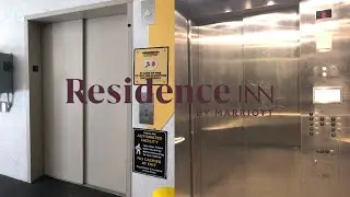 Lovely-Sounding KONE EcoDisc Traction Elevator - Residence Inn Garage - Sacramento, CA