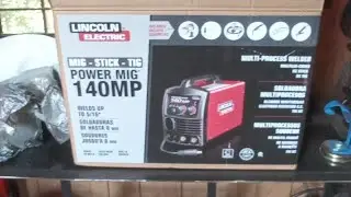 Unboxing A Lincoln Electric 140MP