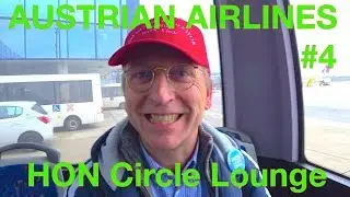 AUSTRIAN Airlines First Class | Business & Senator Lounge VIP Airport Vienna | Der HON PrivateJet