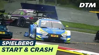 Robin Frijns crashes in 1st round |&nbsp;DTM Spielberg 2018