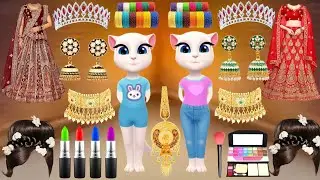 Talking Tom Billu Tow Dulhan ki Saddi Funny makeup comedy video part 1
