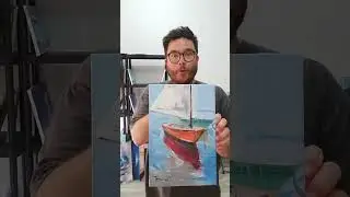 Sailboat Oil Painting by Artist Jose Trujillo