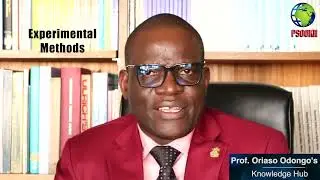 Professor Silas Odongo Oriaso discusses the Biophysical Methods in Climate Change Research