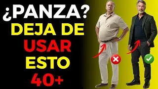 3 REGLAS DE ESTILO para HOMBRES CON BARRIGA a los 40 que SIEMPRE FUNCIONAN para Verse M&aacute;s Delgado