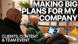 Client meetings, Planning my company's future & Annual team event | Weekflow 008