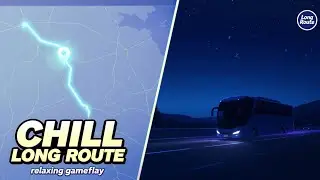 Bus Simulator Ultimate | Calm Long Route for Relaxing Gameplay