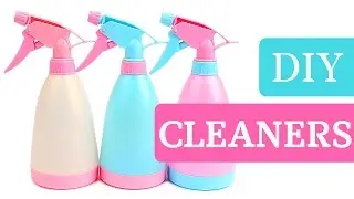 HOMEMADE CLEANING PRODUCTS!  5 EASY DIY CLEANERS!