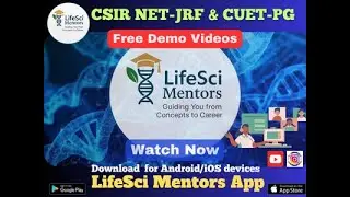 PART-1: Important topics from Molecular Biology for CSIR NET-JRF & CUET-PG ZOO/LS exams.