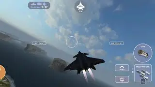 Testing the Chinese J- 20 on the battlefield. foxone special mission +