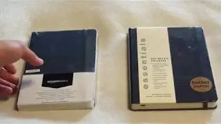 Amazon Basics Notebook vs Essentials Dot Notebook