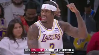 Jarred Vanderbilt vs Houston Rockets December 25, 2025 - 11 Pts, 3 Threes, 5 Reb, 2 Ast, 1Stl!